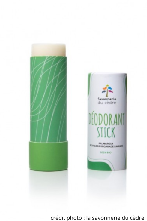 Déodorant stick palmarosa la savonnerie du cèdre