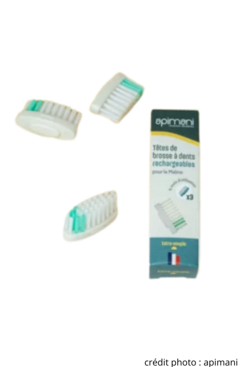 tête de brosse à dent interchangeables extra souple
