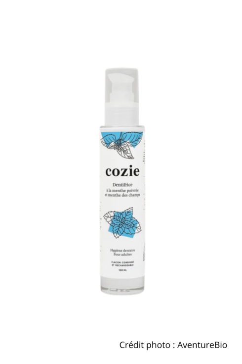 Dentifrice cozie menthe