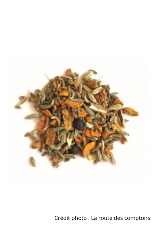 Infusion digestion bio vrac la route des comptoirs