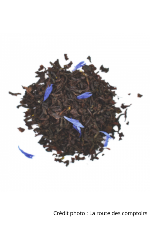 Thé noir earl grey vrac bio la route des comptoirs
