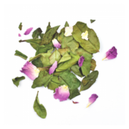thé blanc rose de damas vrac bio la route des comptoirs