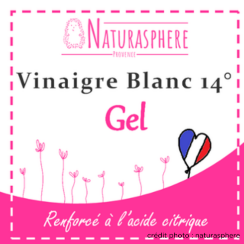 vinaigre blanc gel bio