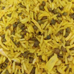 Mélange Riz et lentilles vertes aux épices d'orient Bio en Vrac