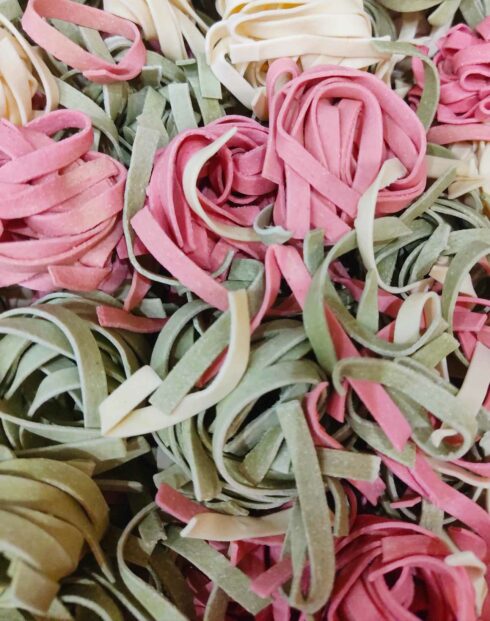 Pâte Tagliatelle 3 couleurs Bio et Vrac