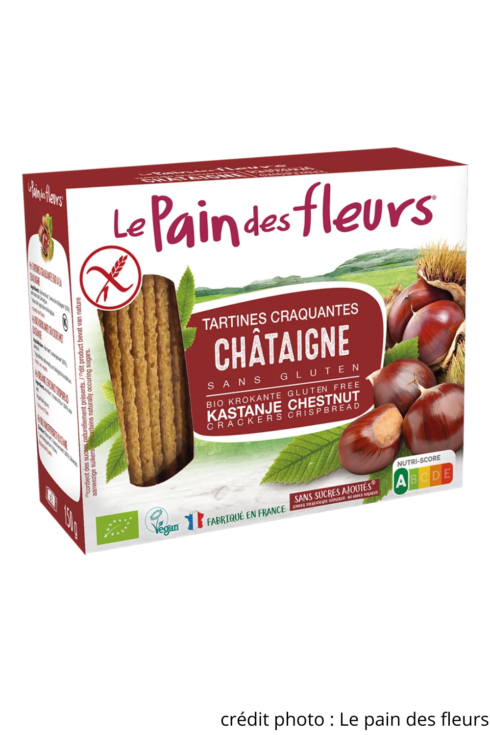 Pain de fleur châtaignes