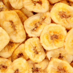 chips de banane au miel bio en vrac