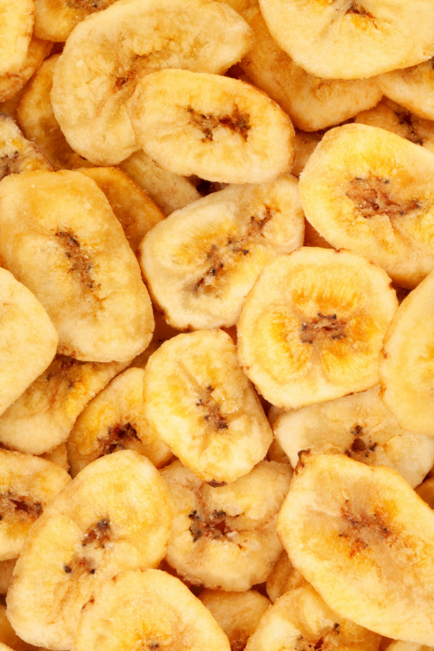 chips de banane au miel bio en vrac