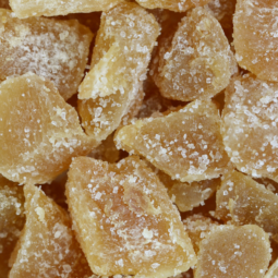 Cubes de gingembre confit bio