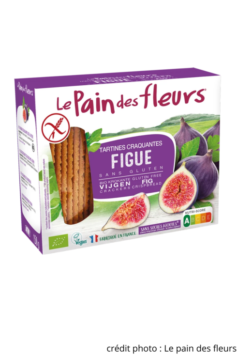 Pain de fleurs aux figues