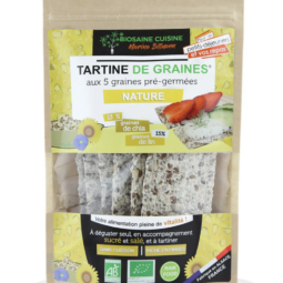 Tartines de graines nature