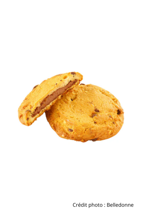 Cookie fourré chocolat amande