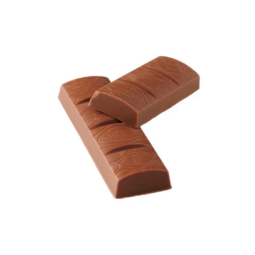 Barre chocolat au cœur lacté bio