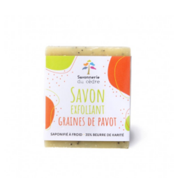 Savon exfoliant au pavot alsacien