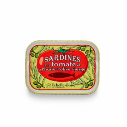 Sardine Tomate huile d'olive la belle iloise