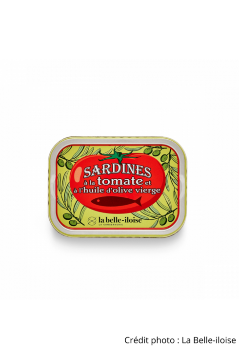 Sardine Tomate huile d'olive la belle iloise