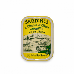 Sardine huile d'olive citron La belle-iloise