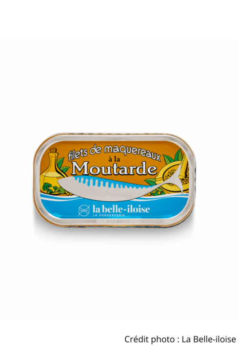 Filet de maquereau à la moutarde La belle-iloise