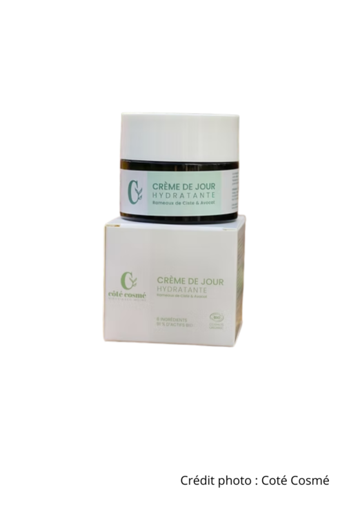 Crème de jour hydratante peau sèche coté cosmé