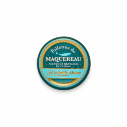Rillette de maquereau algue citron la belle-iloise