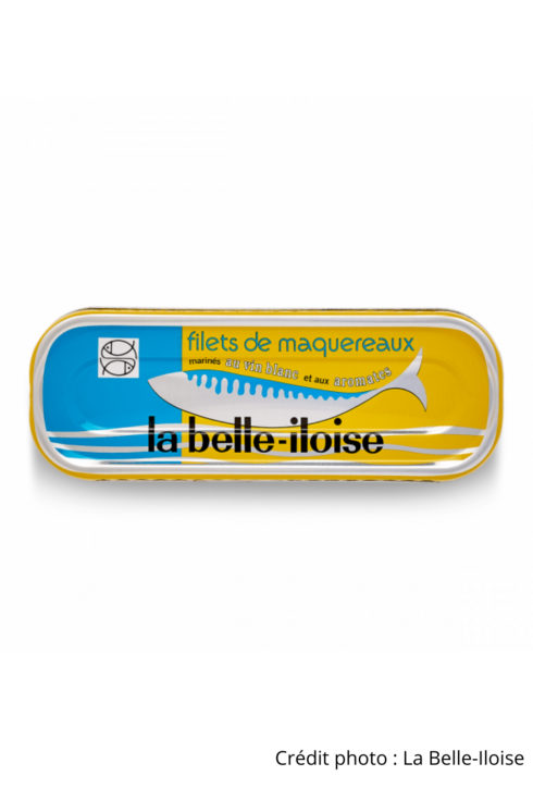 Maquereau vin blanc aromates la belle-iloise