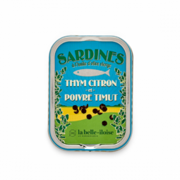 Sardine poivre timut La Belle-iloise