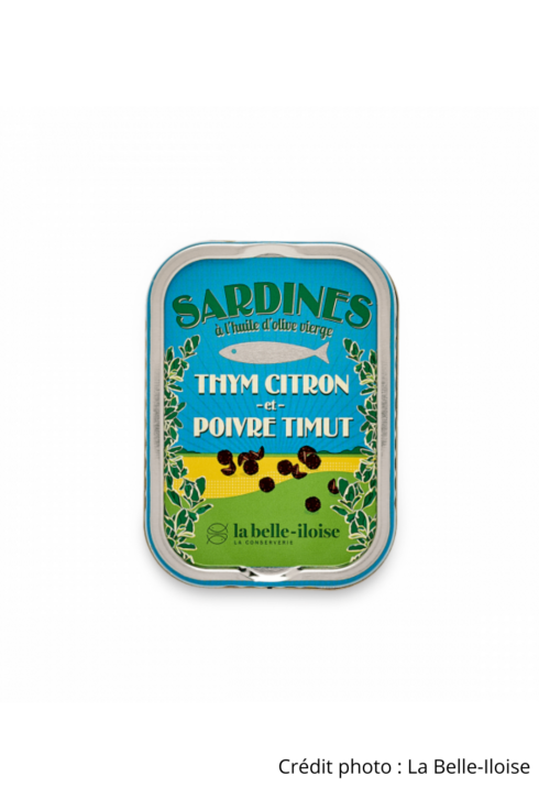 Sardine poivre timut La Belle-iloise