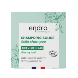 Shampoing solide cheveux gras endro