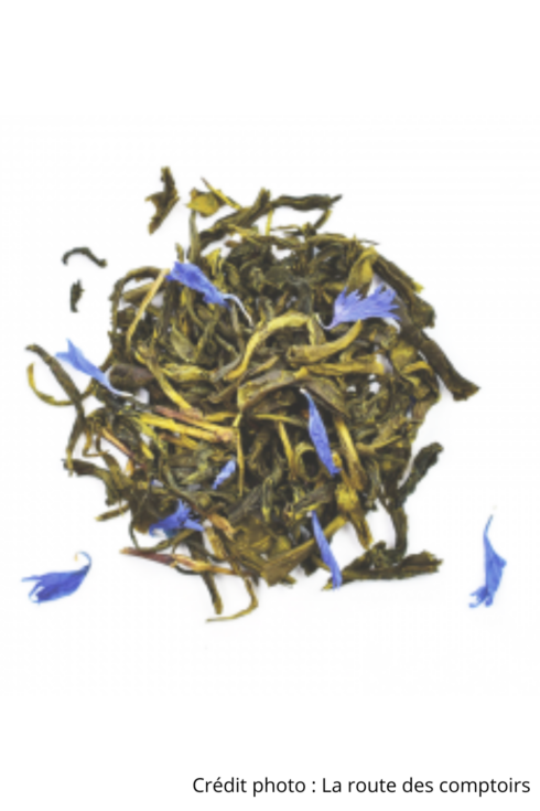 Thé vert earl grey bio vrac la route des comptoirs